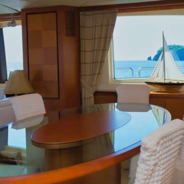 Inside of the Yacht